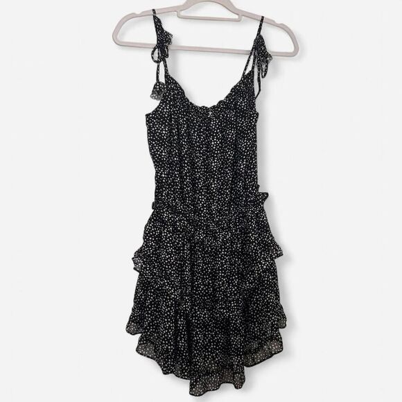 Misa Los Angeles Helena Polka Dot romantic girly Mini Dress ✨ Y2K Goth Grunge XS - Picture 4 of 8